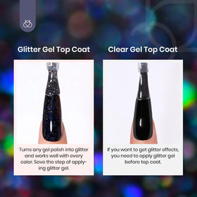 beetles shown on acrylic tips to illustrate size scale and durable gloss