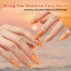 beetles gel curing on nails under LED lamp for long-lasting shine
