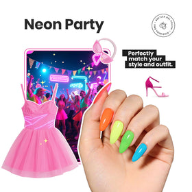 beetles in-use manicure application on fingernails showing fast drying and neat coverage