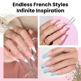 beetles stickers applied during manicure delivering salon-quality tips
