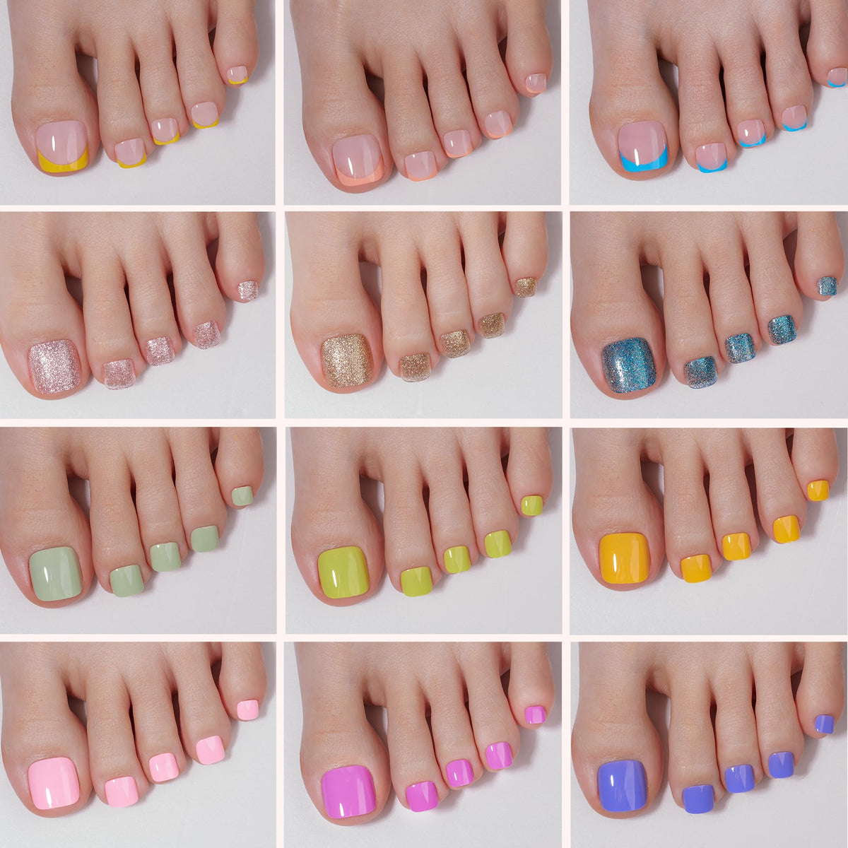 beetles pedicure in use on toes demonstrating natural fit and comfort
