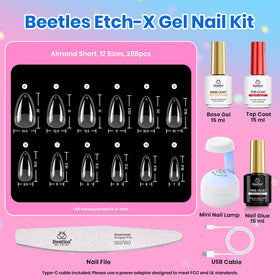 beetles inner matte texture close-up improving glue grip and reducing filing