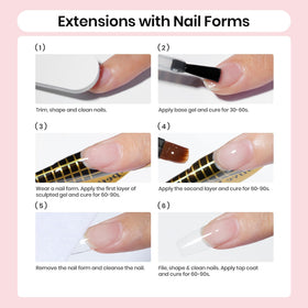beetles Ivory Veil finished French nails displaying natural translucent white and salon finish