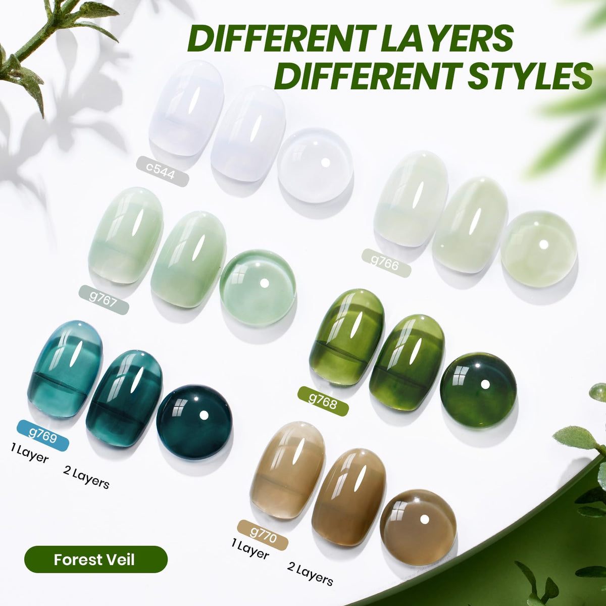 Beetles close-up of jelly gel texture highlighting translucent shine and buildable layers benefit