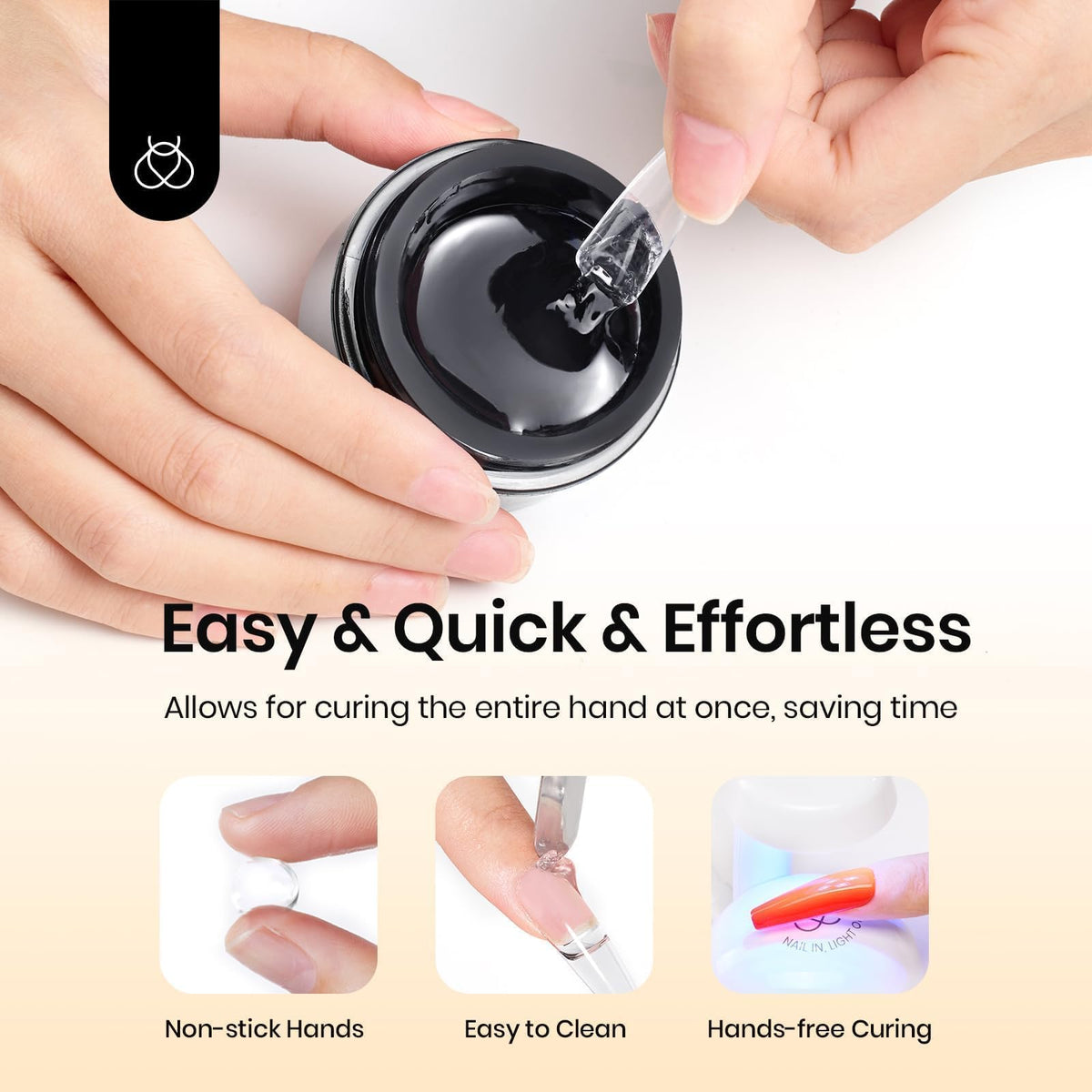 Beetles Gel Polish kit with dual-head cuticle pusher and remover tool
