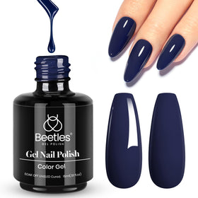 Beetles Gel Polish label close-up showing color number b199 and info