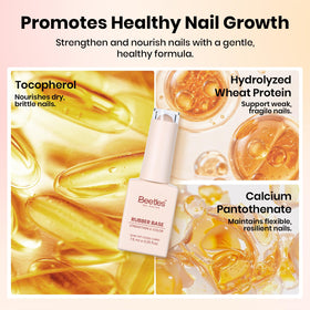 beetles gel polish label close-up highlighting usage instructions and benefits