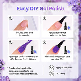 beetles Gel Polish nails in a summer outfit setting showing wearable style