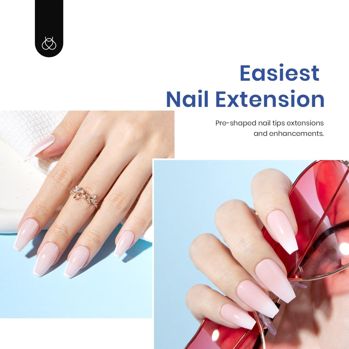 beetles LED lamp curing nails in use, fast salon-quality curing