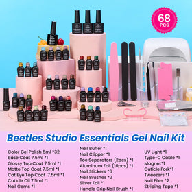beetles Gel Polish LED UV lamp close-up for fast curing