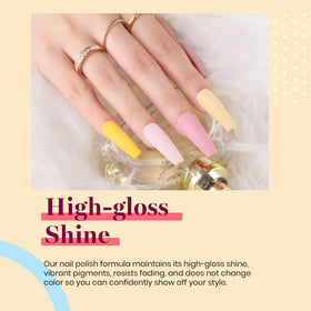 beetles Gel Polish bottle beside ruler showing 15ml size and travel-friendly benefit