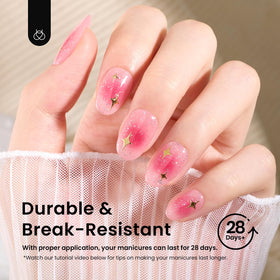 beetles casual lifestyle shot with short oval nails for everyday style benefit