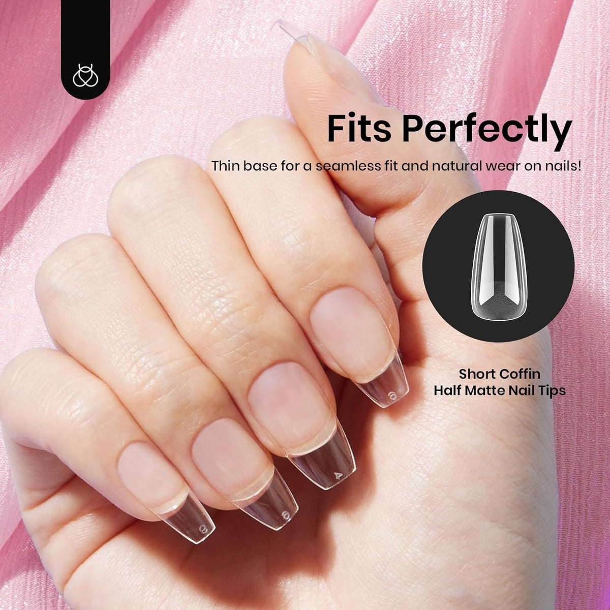 beetles finished manicure on hands presenting salon-ready look