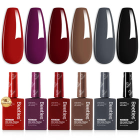 beetles gel polish on elegant hands showing classic manicure versatility