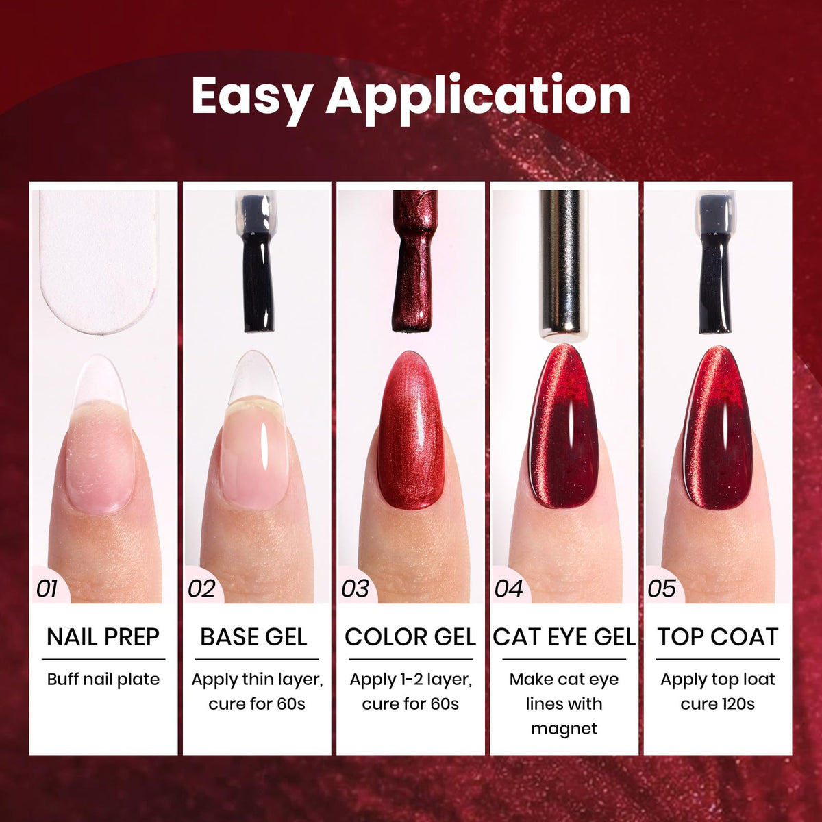 Beetles nails in holiday setting showcasing finished manicure for festive impact