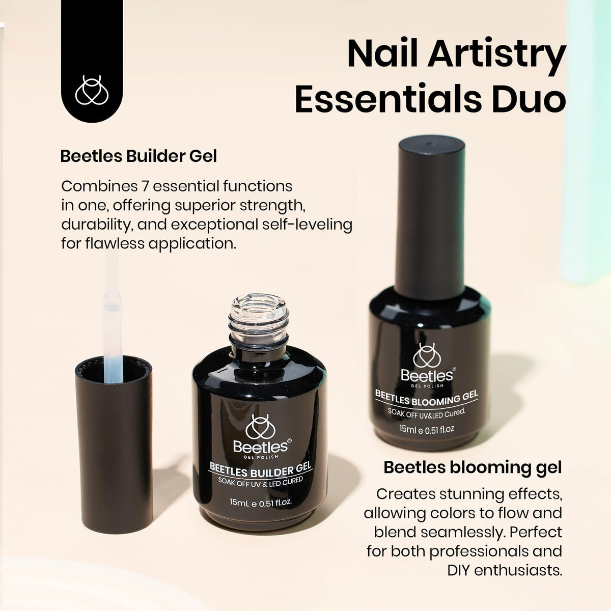 beetles lifestyle kit on manicure table for easy at-home salon results