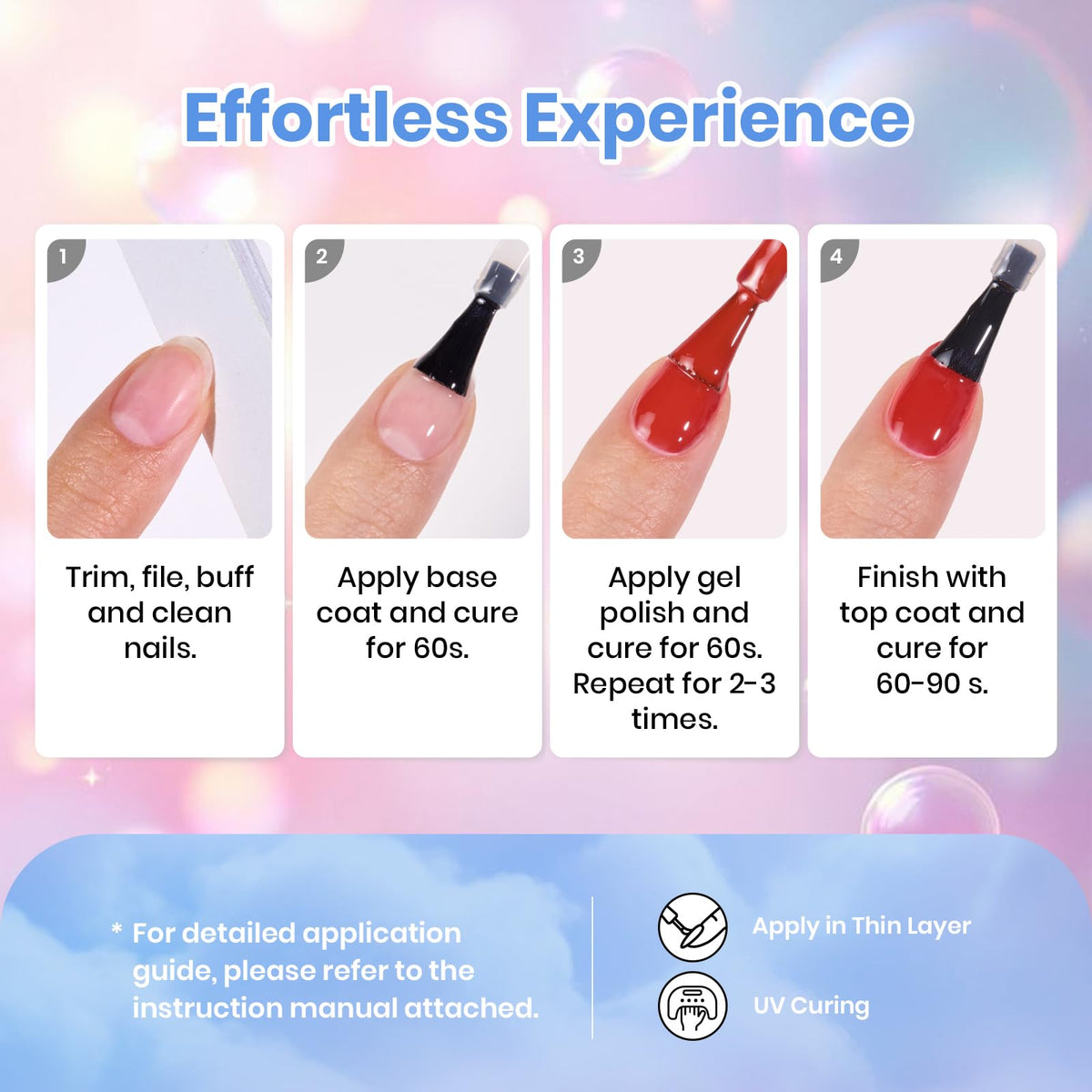 beetles lifestyle manicure setting demonstrating salon-quality results at home