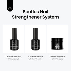 beetles manicured hands in lifestyle setting showing natural nude result and salon-quality look