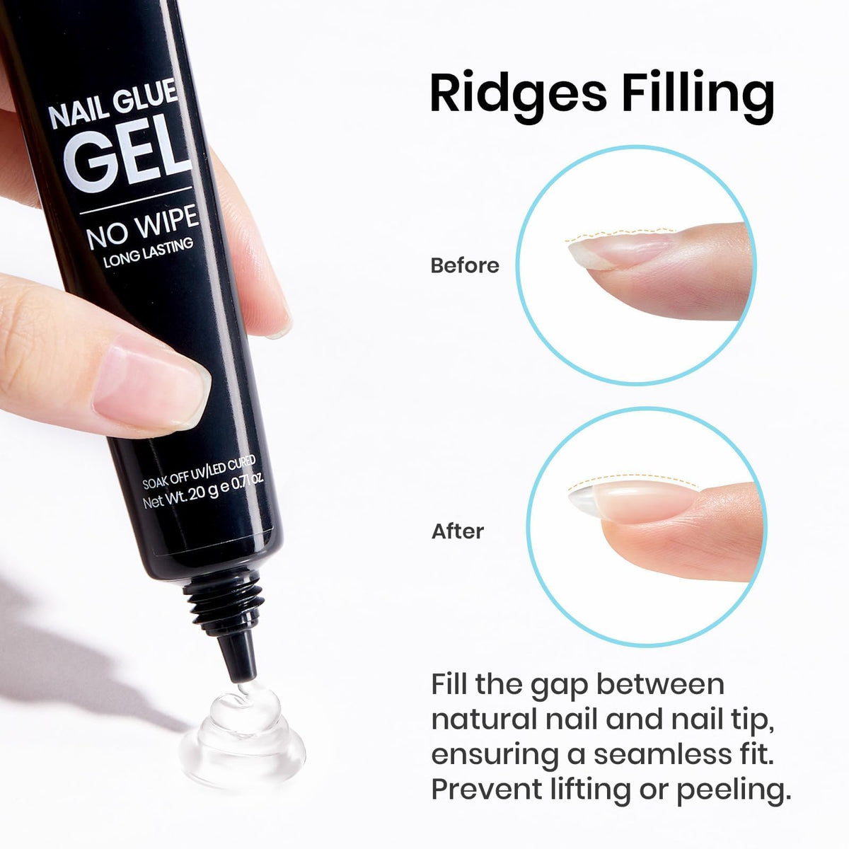 beetles product staged in manicure setting for salon-quality results