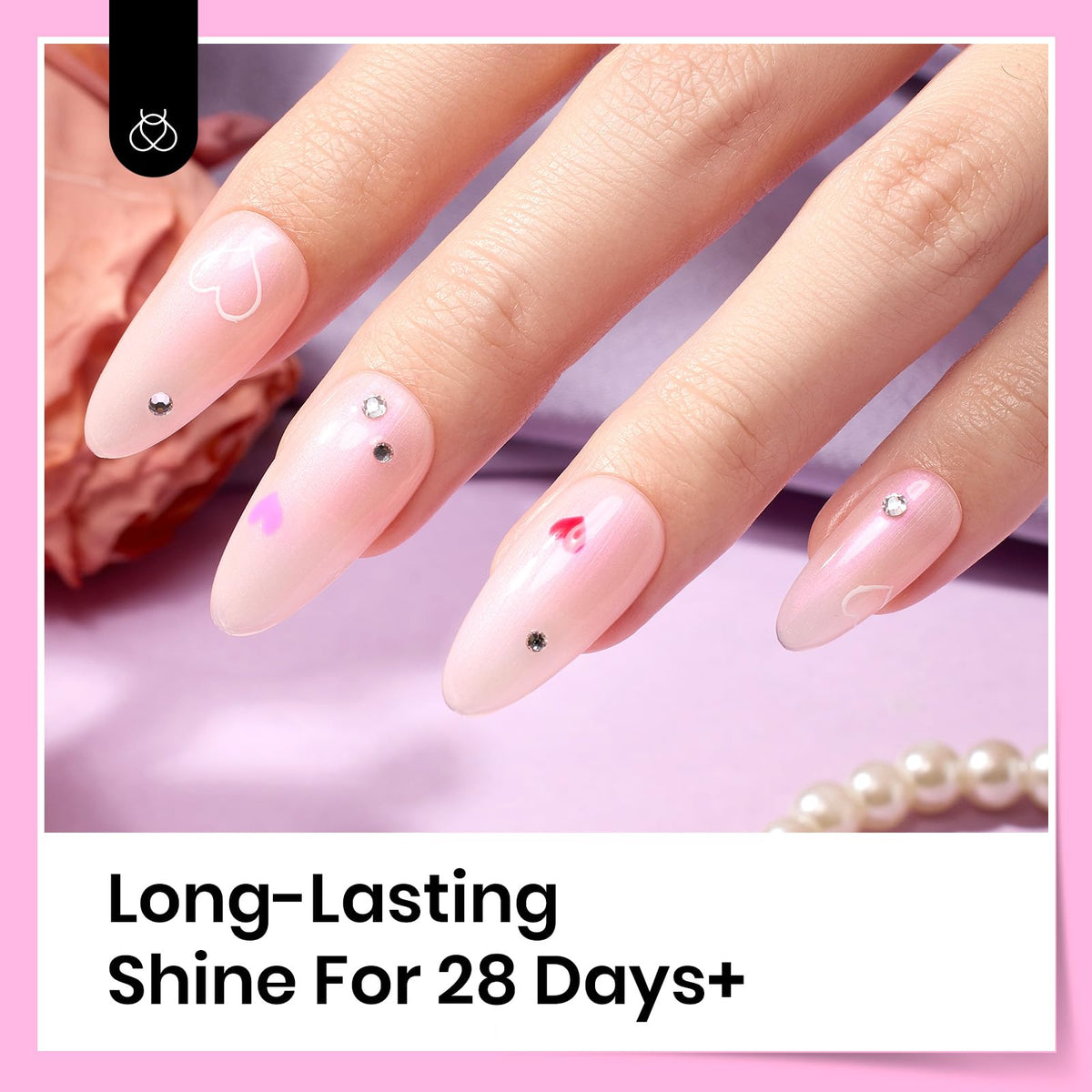 beetles Gel Polish used in manicure setup showing salon-quality shine benefit