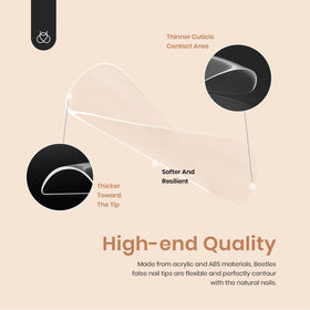 beetles lifestyle ready hands showcasing stylish long square nails