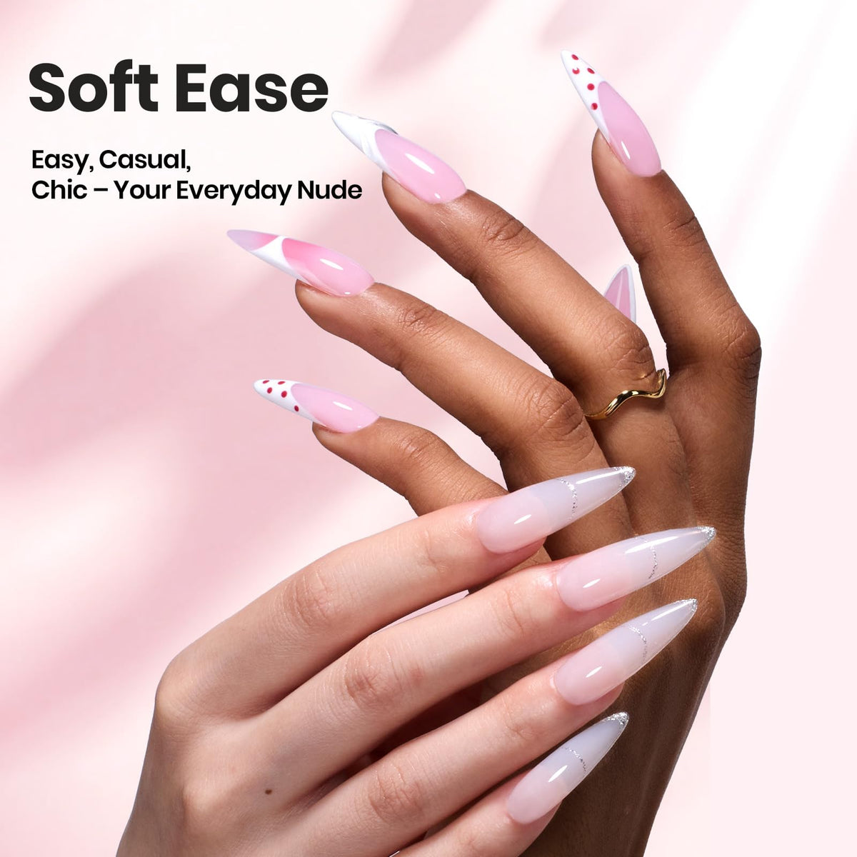 Beetles Gel Polish salon setup with cured nails showing durable, salon-quality results