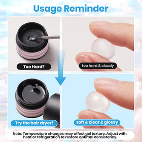 beetles finished sandy glow manicure on hand showcasing durable 3D effect