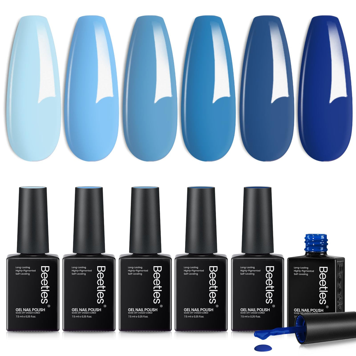 beetles summer beach manicure lifestyle photo highlighting wearable ocean-inspired colors