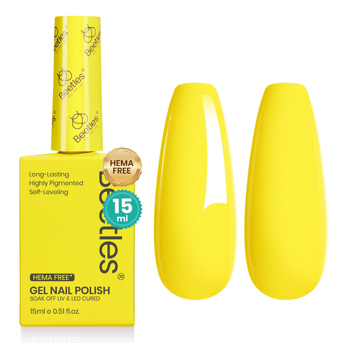 beetles gel polish on nails in sunny lifestyle shot for bright seasonal look