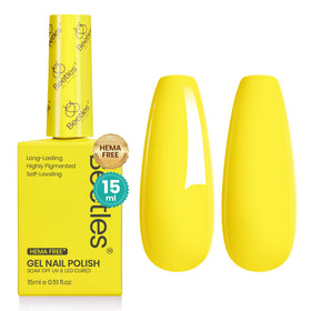 beetles gel polish on nails in sunny lifestyle shot for bright seasonal look