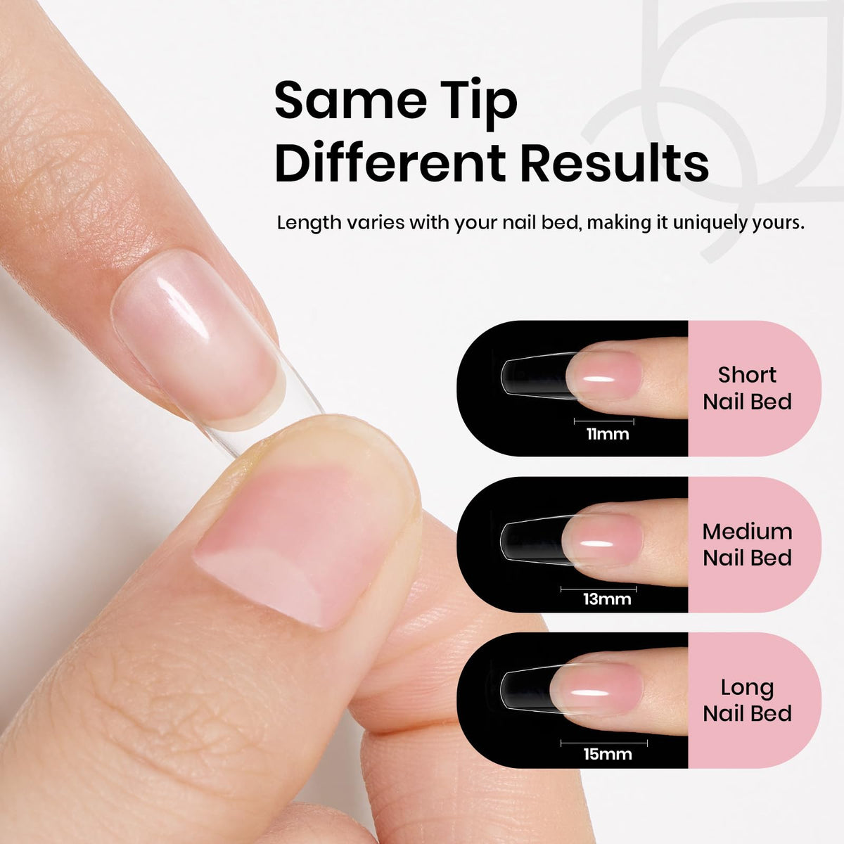 beetles lifestyle shot woman wearing coffin nails for stylish everyday wear