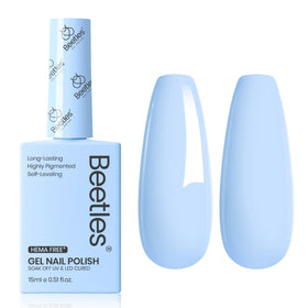 beetles Gel Polish flatlay with tools as a ready-to-gift manicure set benefit