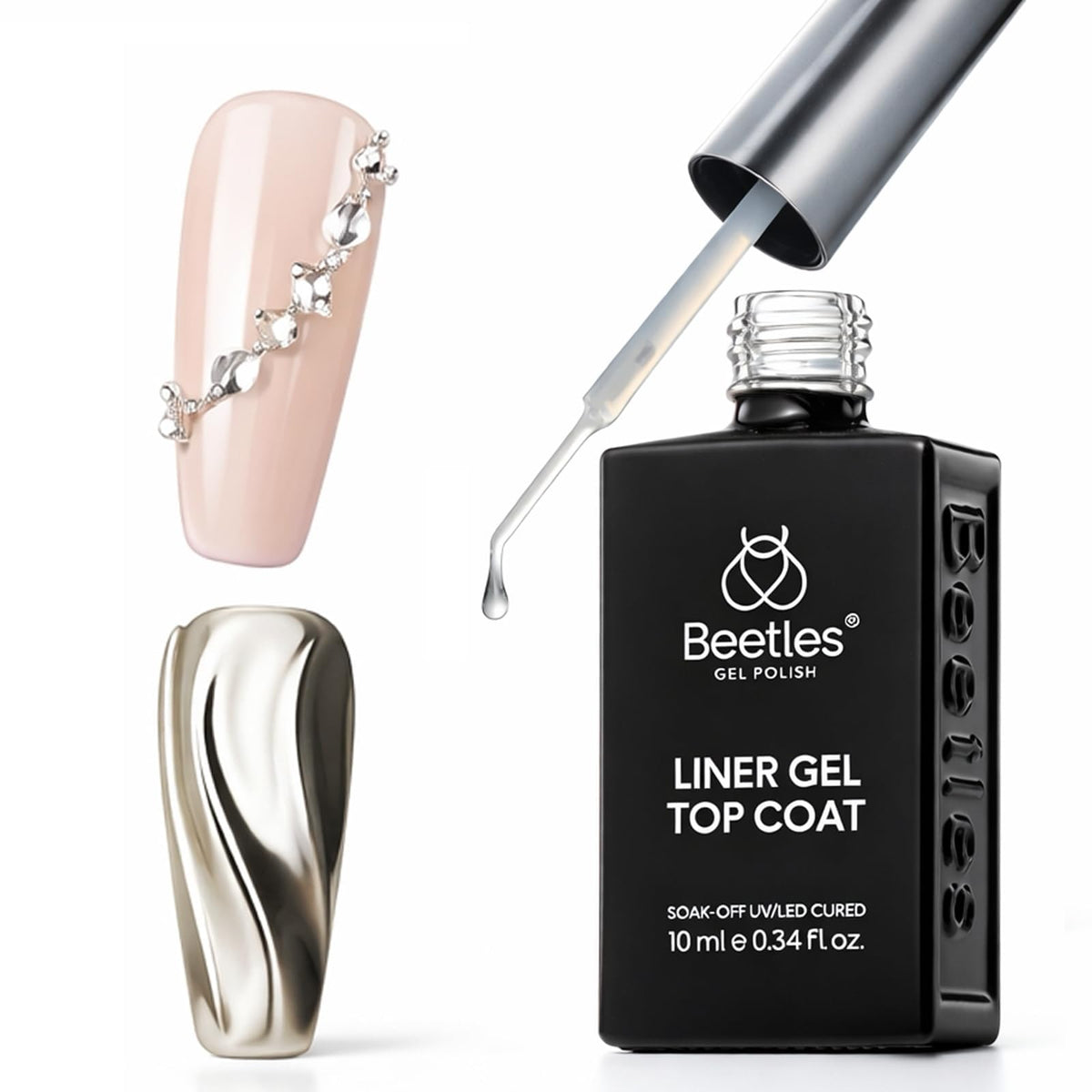 beetles Gel Polish used in salon-style manicure scene for inspiration