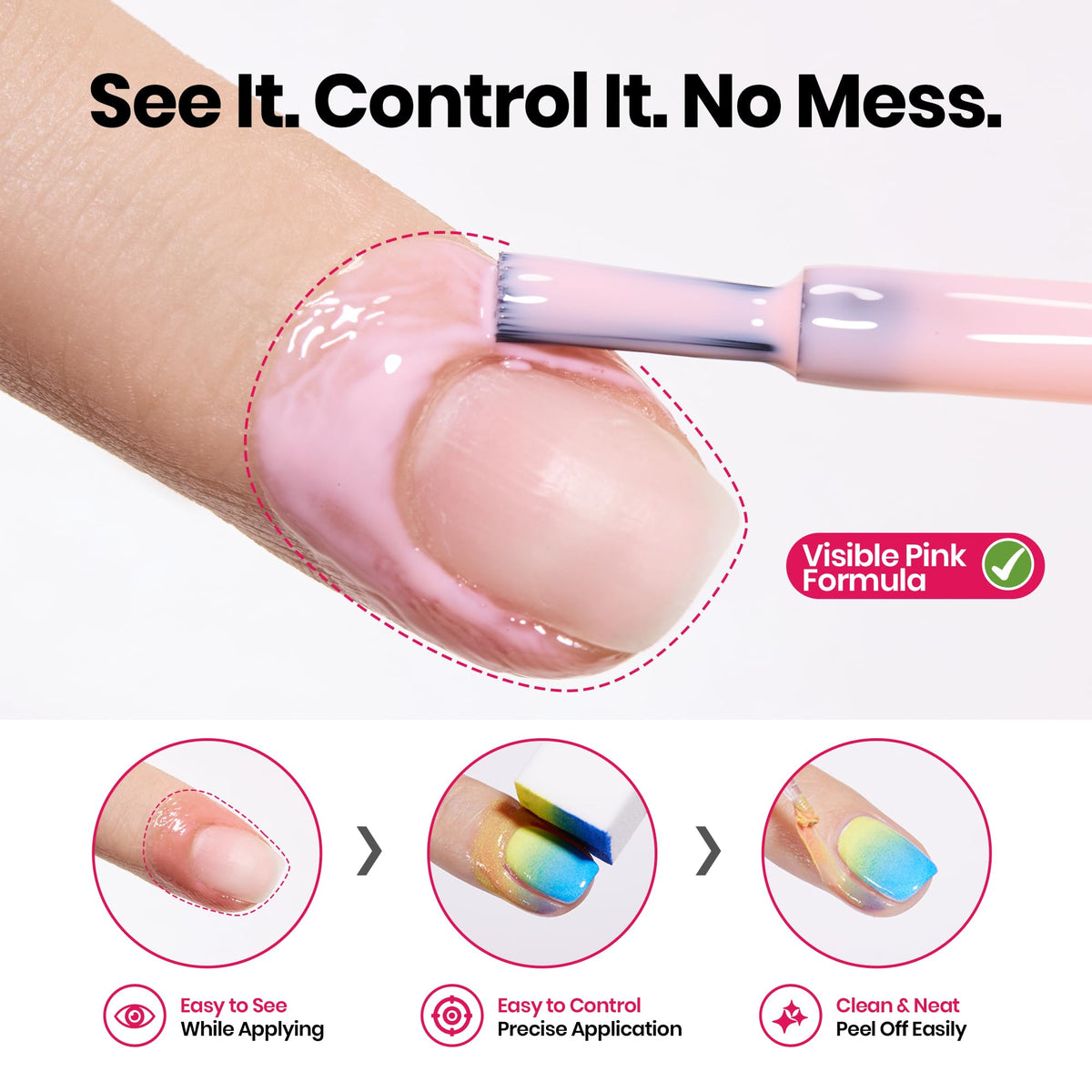 beetles in a manicure setup with tools showing professional-ready convenience