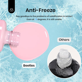 beetles peeling off with stick showing easy removal benefit