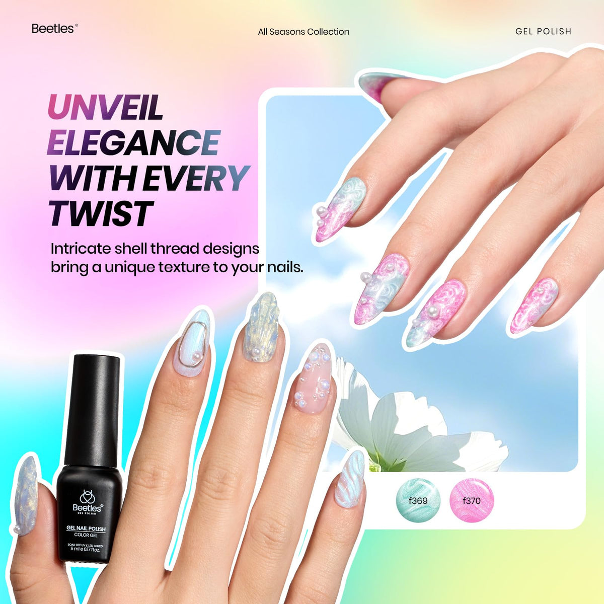 beetles magnet in action over wet polish creating cat-eye stripe benefit dramatic effects