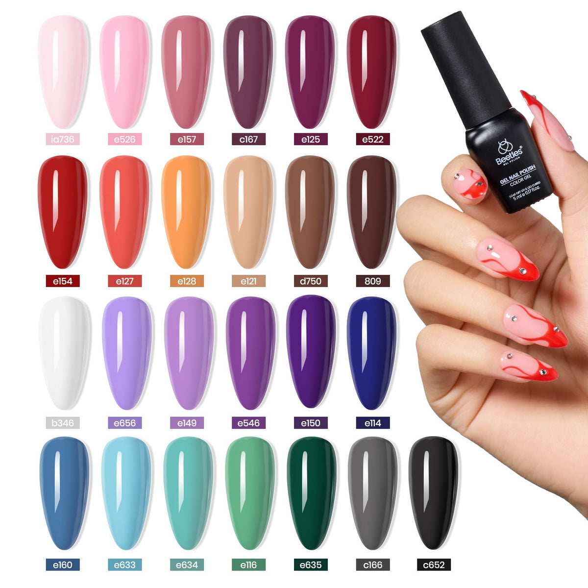 Beetles hands receiving manicure under LED lamp illustrating professional finish