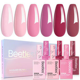 beetles hands applying polish in lifestyle scene showing easy home salon results