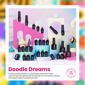 beetles manicure in use on hands showcasing long-lasting shine