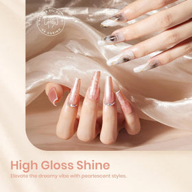 beetles nail art thread effect demo creating mermaid shell look for creative designs