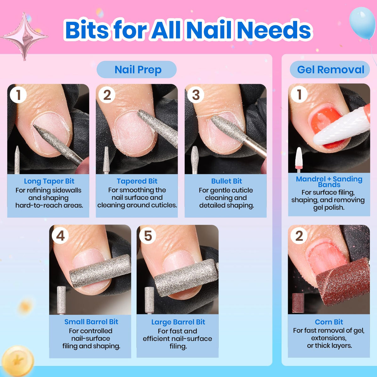 beetles nail drill closeup with ergonomic grip for precise work