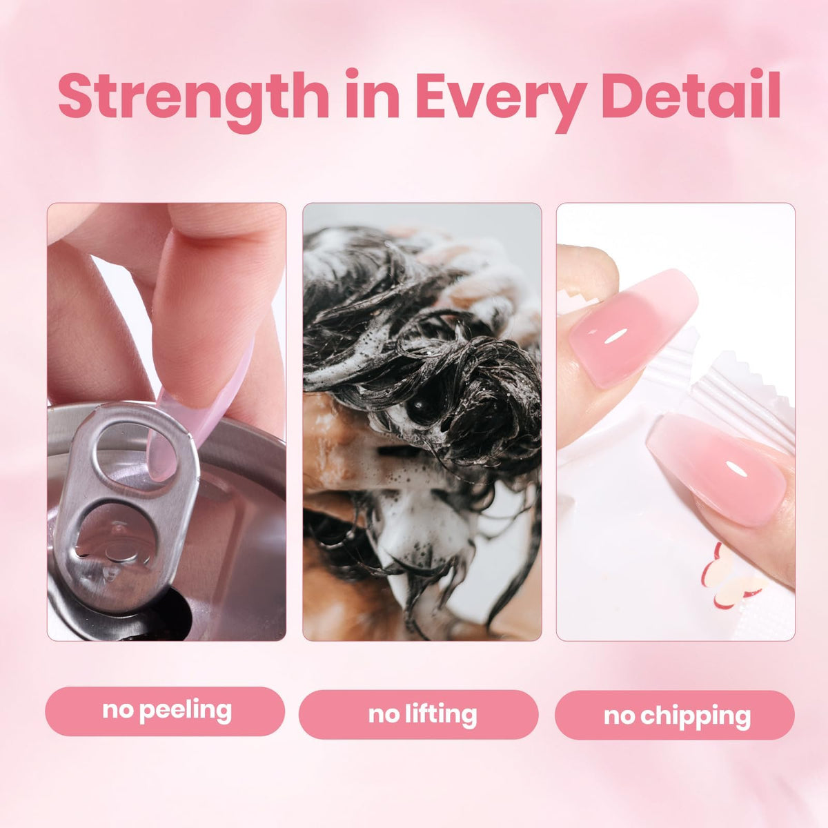 beetles nail extensions before and after demonstrating strong transformed nails