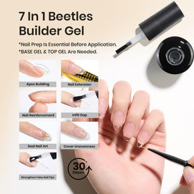 beetles nails marble effect in use showcasing artistic spread and shine