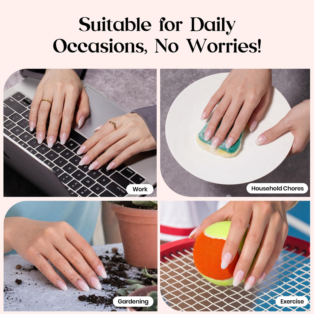 Beetles decorated nails with rhinestones illustrating easy customization appeal