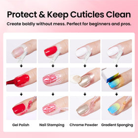 beetles gel polish open bottle with brush demonstrating easy application