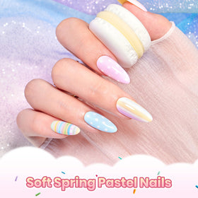 beetles gel polish brush stroke close-up showing smooth texture and even pigmentation