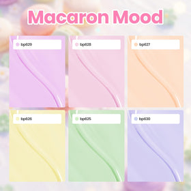 beetles bottle lineup of six pastel colors showing shade variety