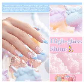beetles pastel texture gloss closeup highlighting creamy coverage and high-gloss cured surface