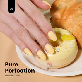 Beetles Gel Polish texture close-up showing glossy cured finish for long-lasting shine