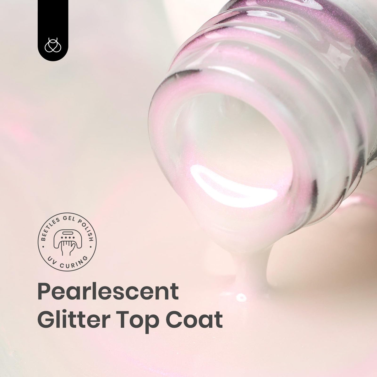 beetles Gel Polish pearlescent pigment close-up highlighting shimmer benefit
